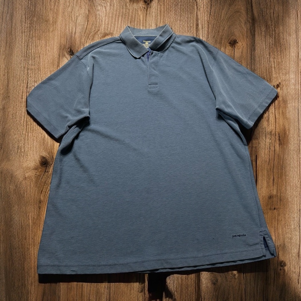 **vintage Patagonia Polo Shirt  Men’s Large Blue
